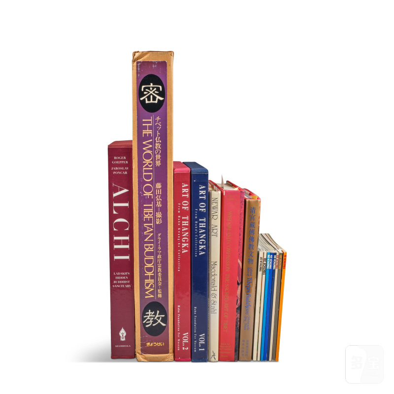 A GROUP OF THIRTY-NINE BOOKS ON TIBETAN AND HIMALAYAN ART